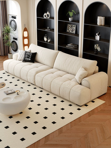 FASATI Emmeline Cream Cotton Sofa Scandinavian Style from FASATI
