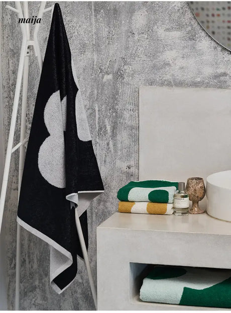 Flower Thick Cotton Towel from maija