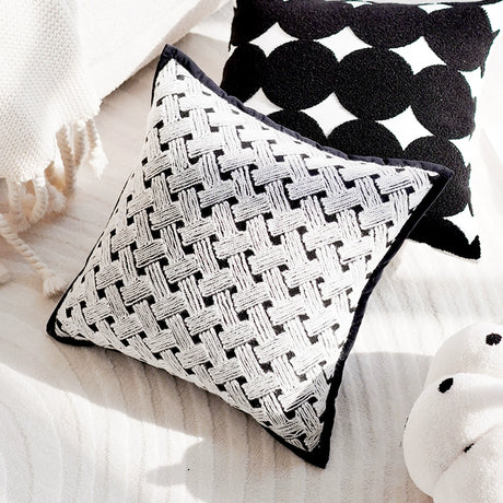 YOULI Theodore Elegant Black Pillowcase Sofa Set from YOULI