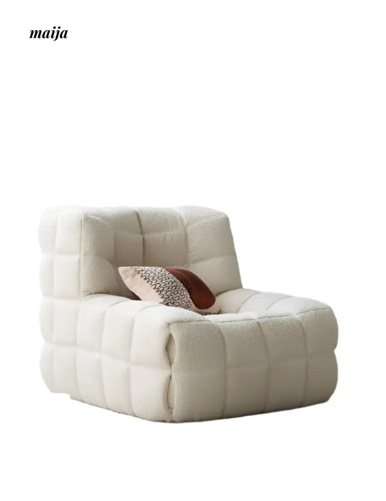 Akira Waffle Lounge Chair from Mukeqi