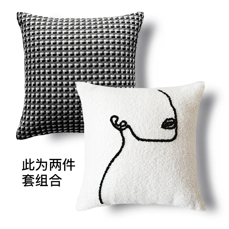 YOULI Oliver Abstract Art Soft Pillow Sleeve from YOULI