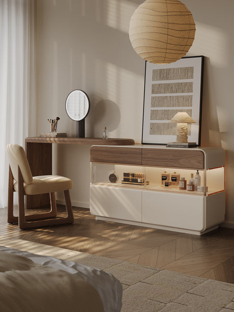 QUANMU Santiago Elegant Minimalist Chest of Drawers from QUANMU