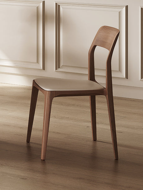 QUANMU Yvar High-Quality Walnut Dining Chair from QUANMU