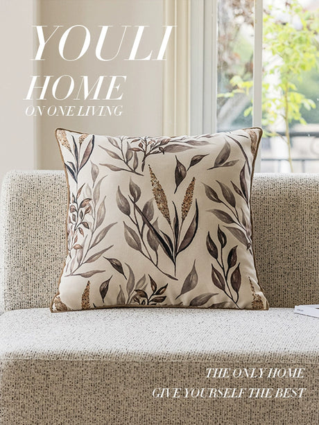 YOULI Beatrice Creamy Soft Beige Sofa Pillow from YOULI