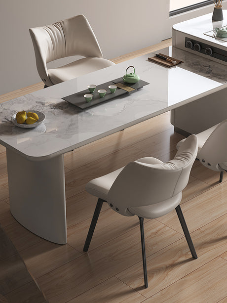 QUANMU Isadora Italian Retro High-End Dining Chair from QUANMU