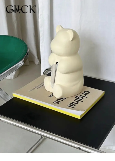 Baby Bear Ceramic Tissue Box from maija