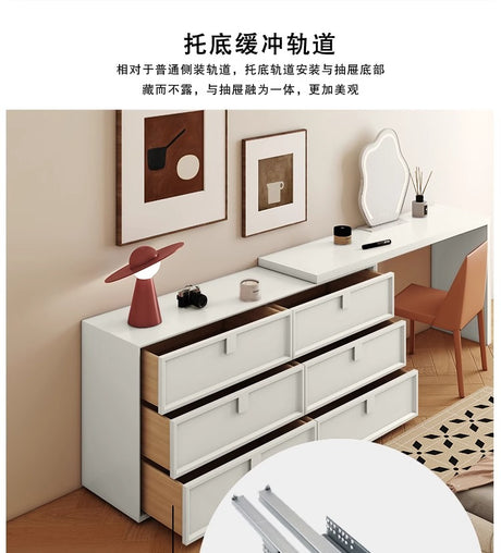 KOCU HOME Alaric Elegant Retractable Study Desk from KOCU HOME