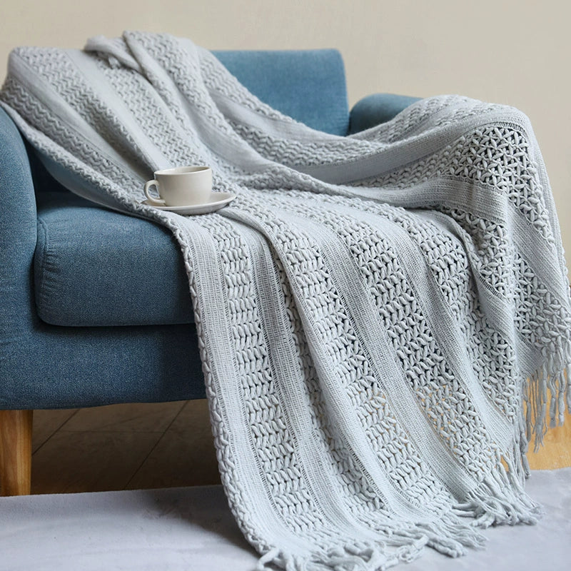 YOULI Seraphina Cozy Boho Knitted Duvet from YOULI