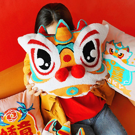 YOULI Mei-Ling Festive 3D Lion Pillow Sofa from YOULI