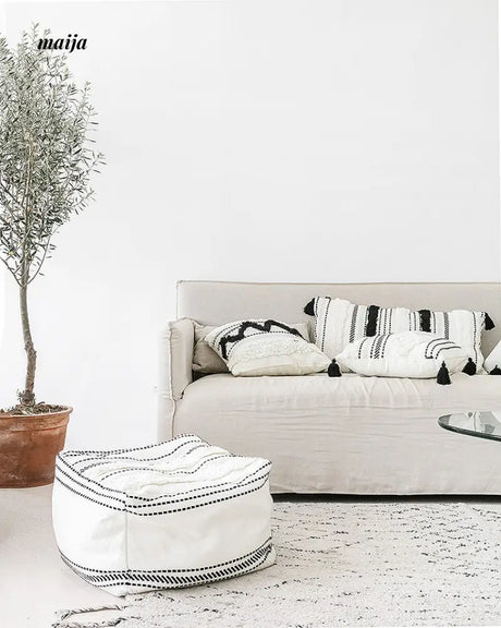Morroccan Tufted Sofa Cushions from maija