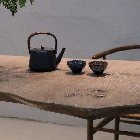 JINYI Marisol Vintage Solid Wood Dining Table from JINYI