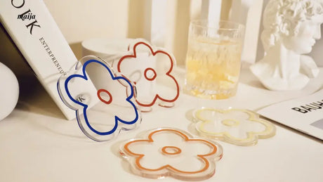 Flower Acrylic Coaster from maija