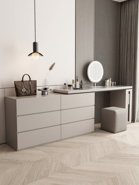 FANGYUAN Akira Elegant Dual-Function Solid Wood Dressing Table from FANGYUAN