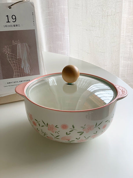 YASUKI Elowen Elegant Floral Design Bowl Set from YASUKI