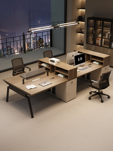 MUTINI LUCAS Sleek Modern Office Desk Set from MUTINI