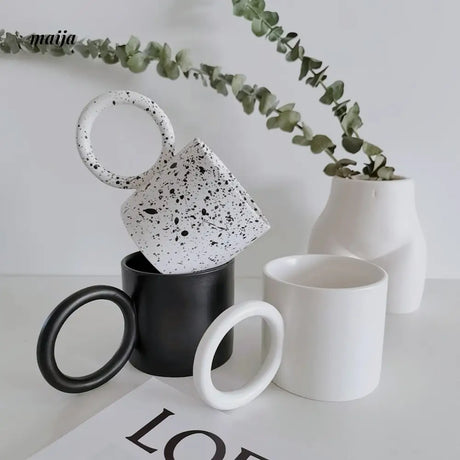 Nice Ring Ceramic Coffee Mug from NICEMOON