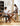 HANKE Quinton Minimalist Cherry Wooden Dining Table from HANKE