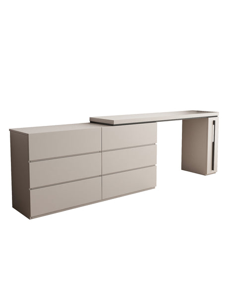 FANGYUAN Akira Elegant Dual-Function Solid Wood Dressing Table from FANGYUAN