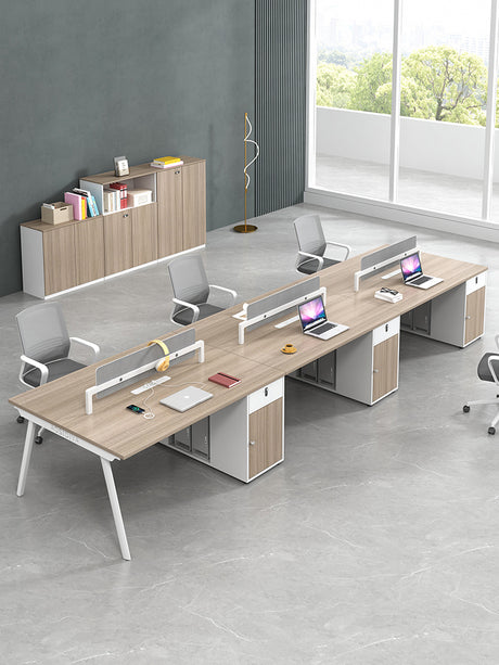 MUTINI Cortland Simple Modern Office Screen Desk Set from MUTINI