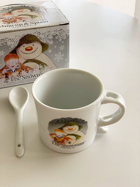 YASUKI Finnigan Stylish Snowman Ceramic Water Cup from YASUKI