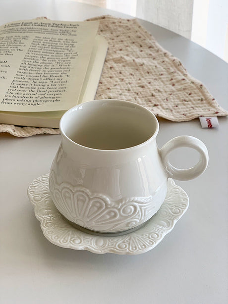 YASUKI Benjamin Elegant French Ceramic Coffee Cup from YASUKI
