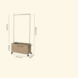LAIMO Felicity Sleek Stainless Steel Storage Hanger from LAIMO