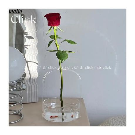 Acrylic Dish Vase from CLICK
