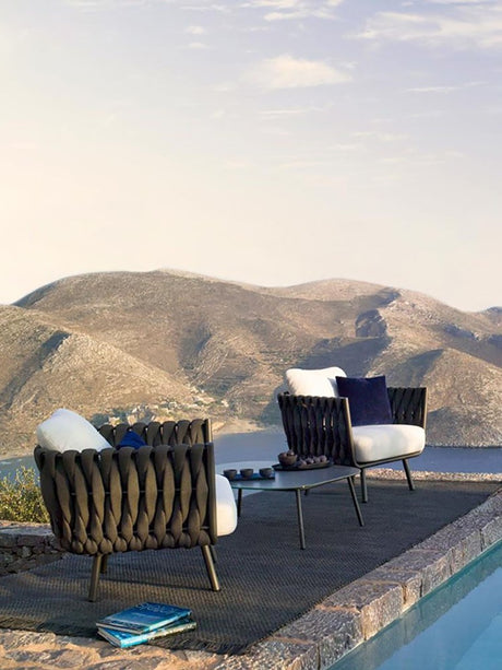 RATTAN SPACE Alhambra Waterproof Nordic Garden Chair Set from RATTAN SPACE