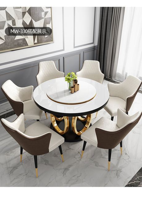 QUANMU Seraphina Elegant Italian Retro Dining Chair from QUANMU