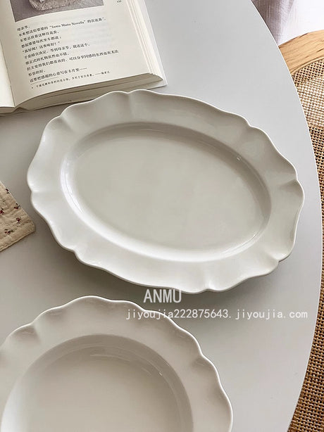 YASUKI Orion Elegant French Ceramics Salad Bowl from YASUKI