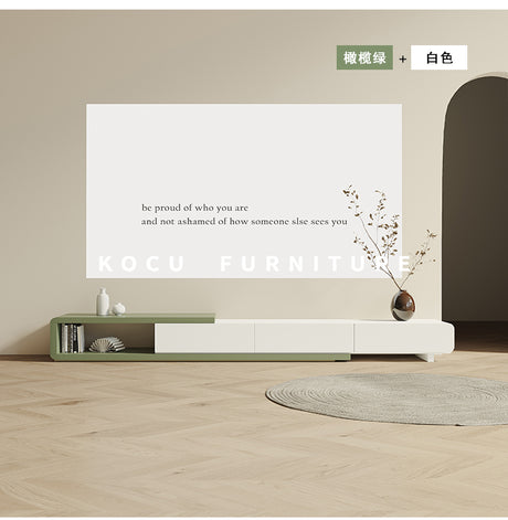 KOCU HOME Elowen Chic Solid Wood TV Cabinet from KOCU HOME