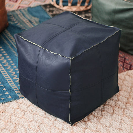YOULI Elowen Fashionable Leather Futon Stool from YOULI
