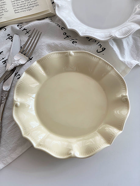 YASUKI Lila Exquisite Retro Ceramic Dessert Set from YASUKI