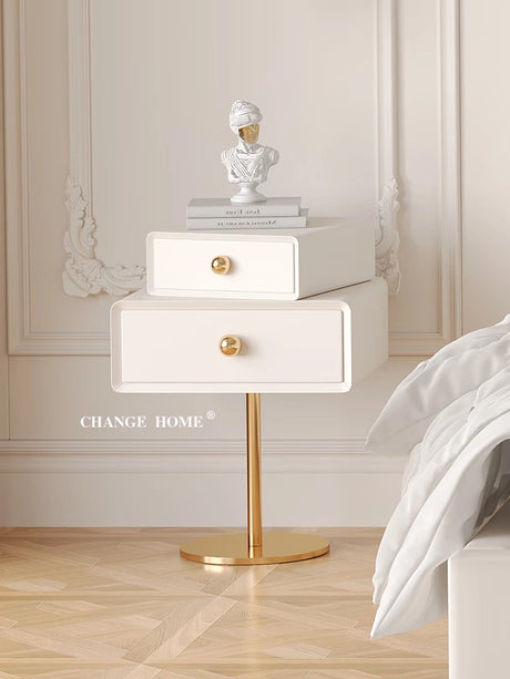 CH Oliver Creative Art Minimalist Storage Bedside Table from CH
