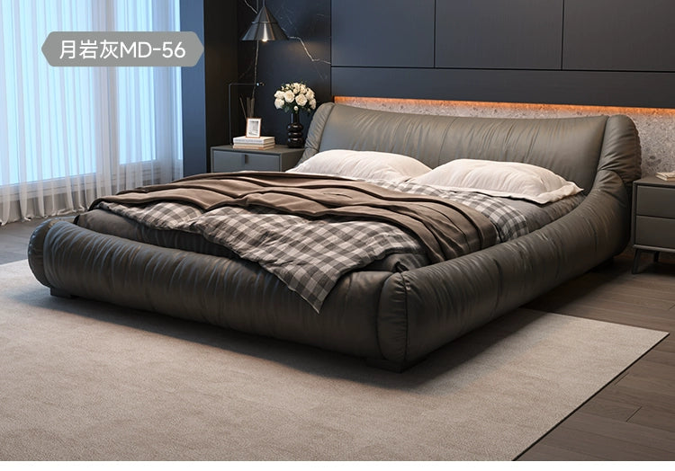 FASATI Alessandro Sleek Leather Bed from FASATI