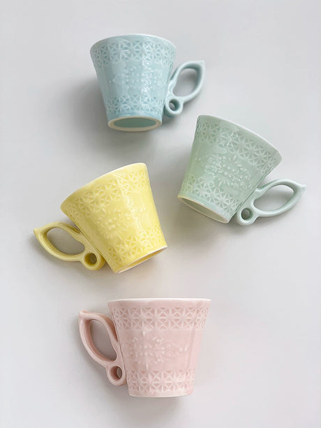 YASUKI Oliver Charming Ins Design Ceramic Coffee Cup from YASUKI