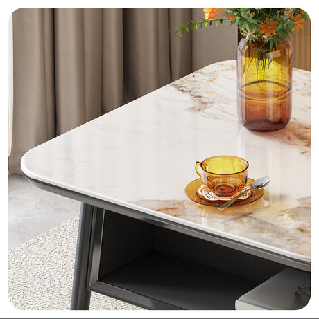 QUANMU Isolde Contemporary Light Luxury Balcony Table Set from QUANMU