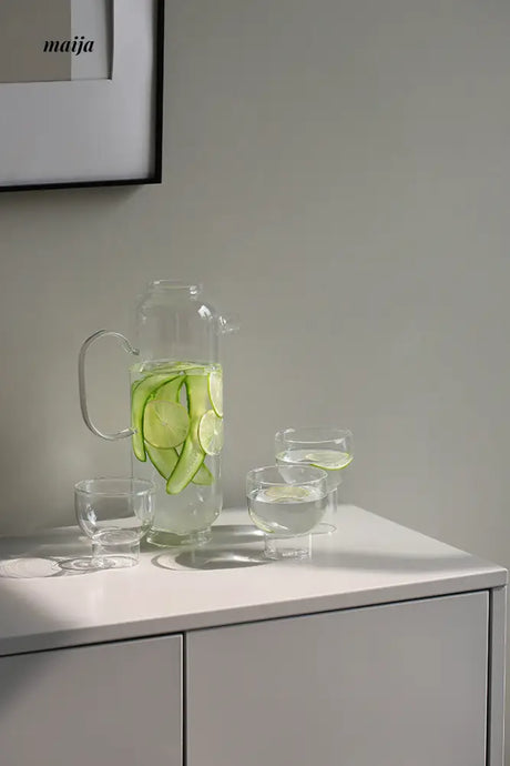 Moyu Glass Jug with Cup Set from maija