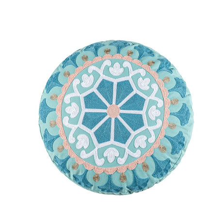 YOULI Amara Handmade Ethnic Round Pillow from YOULI