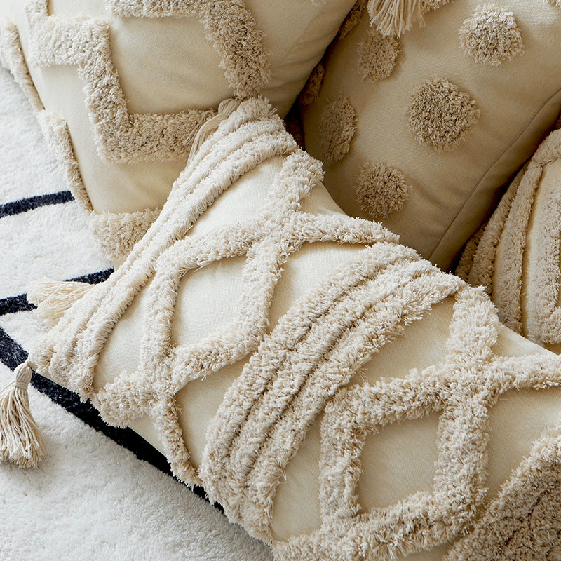 YOULI Jasper Boho Chic White Sofa Set from YOULI