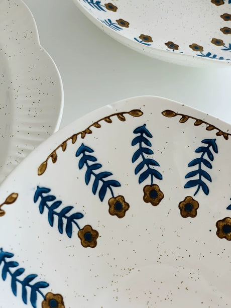 YASUKI Cedric Rustic Glaze Ceramic Bowl from YASUKI