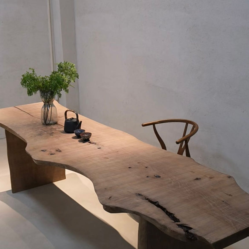 JINYI Marisol Vintage Solid Wood Dining Table from JINYI