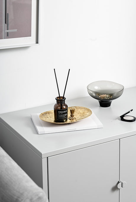 MOMO'S TALK Elowen Elegant Brass Copper Tableware Storage System from MOMO'S TALK