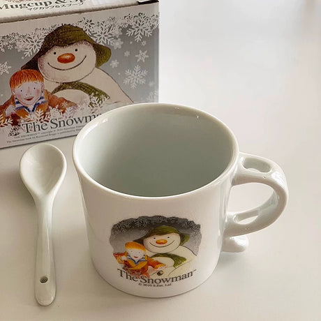 YASUKI Finnigan Stylish Snowman Ceramic Water Cup from YASUKI