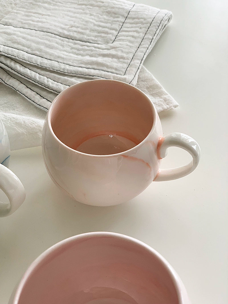 YASUKI Jasper Elegant Nordic Marble Ceramic Cup from YASUKI