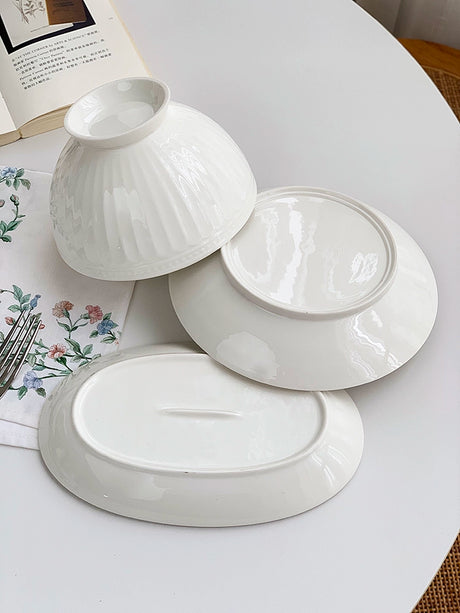 YASUKI Alaric Exquisite Beads Ceramic Soup Bowl from YASUKI