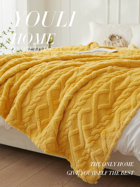 YOULI Oliver All-Season Non-Slip Plush Sofa Duvet from YOULI