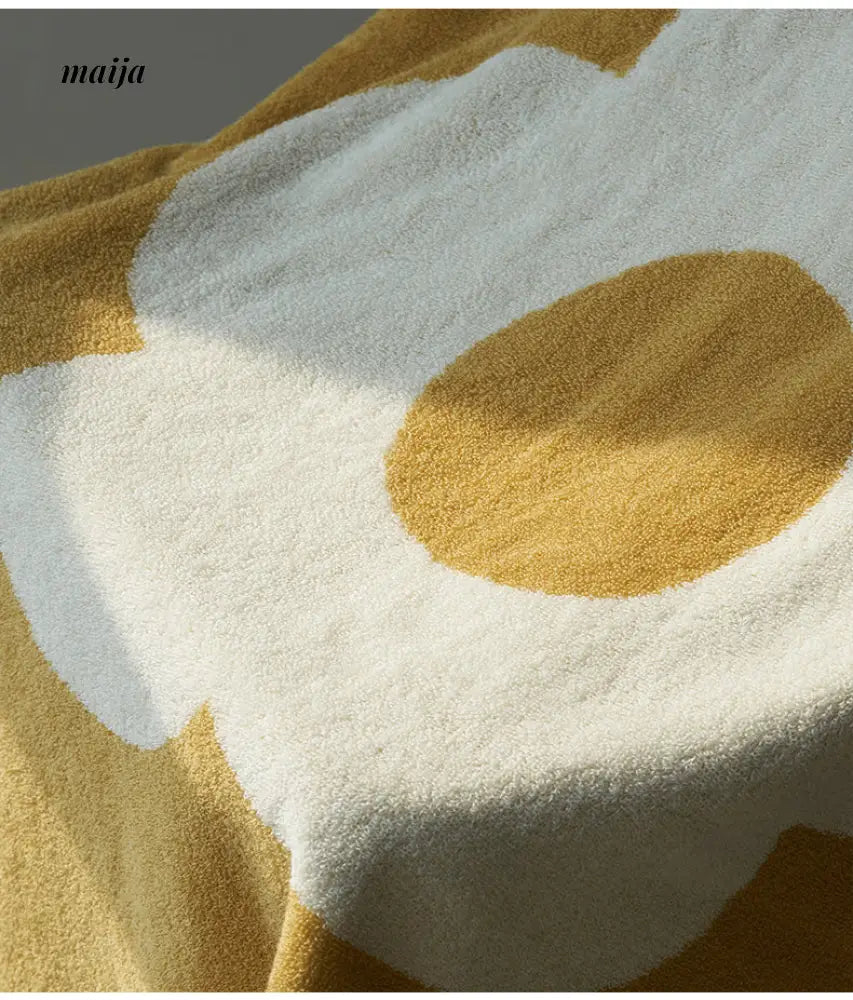 Flower Thick Cotton Towel from maija
