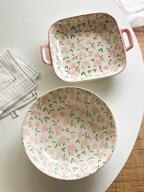 YASUKI Elowen Elegant Floral Design Bowl Set from YASUKI