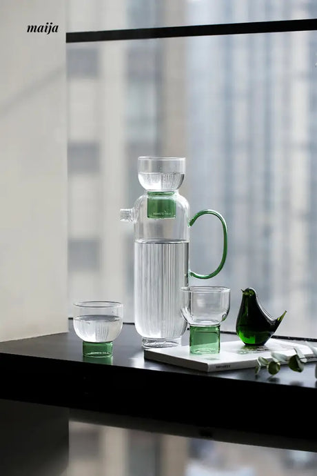 Moyu Glass Jug with Cup Set from maija
